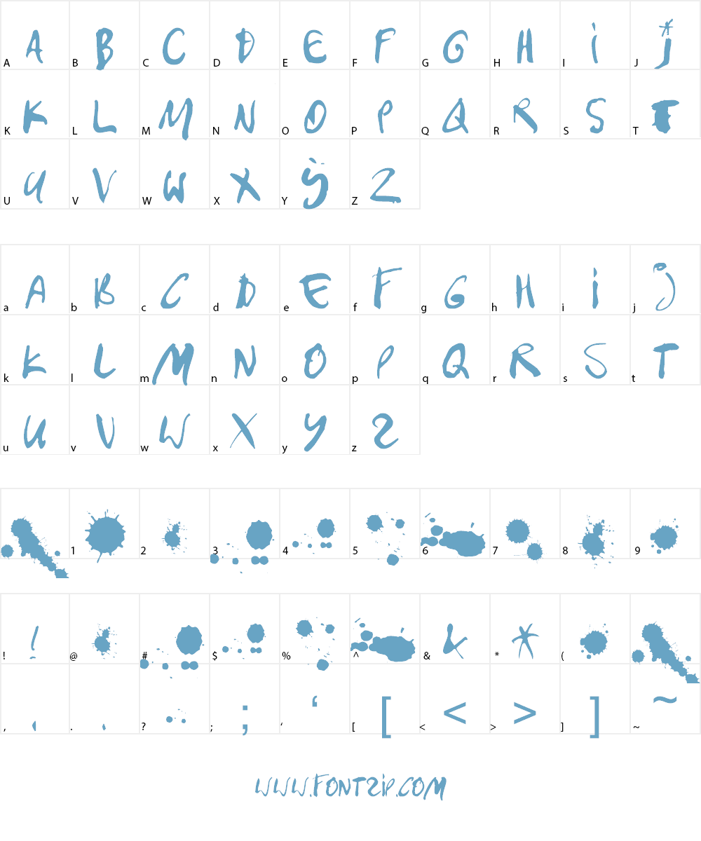 Jean Piere Font Character
